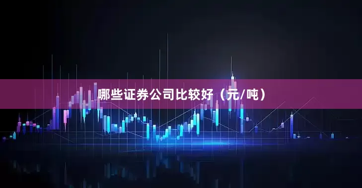 哪些证券公司比较好（元/吨）