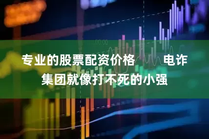专业的股票配资价格        电诈集团就像打不死的小强